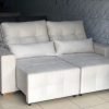 Sofá Retrátil e Reclinável - Modelo Elegante