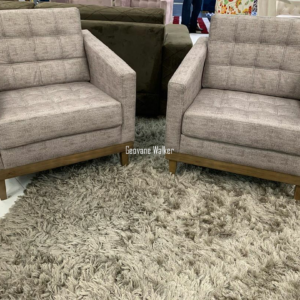 2 Poltronas – Modelo Offwhite