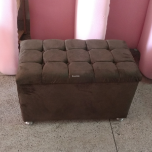 Puff Baú - Modelo Pérola 88cm