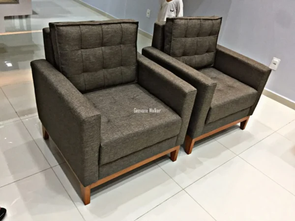 2 Poltronas – Argon 2 Poltronas – Modelo Argon