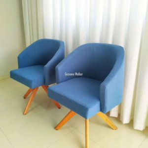 2 Poltronas – Modelo Glamour