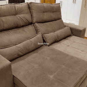 Sofá Retrátil e Reclinavel – Modelo Meg 1.80m