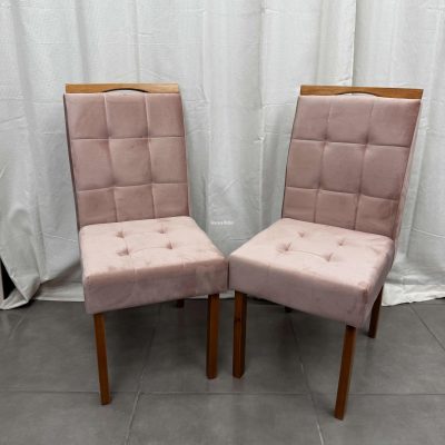 Cadeira de Jantar Aurora – Kit 2 Unidades