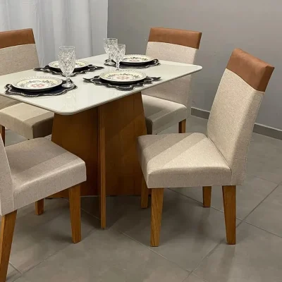 Cadeira de Jantar Siena – Kit com 2 Unidades