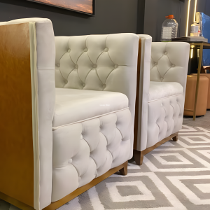 2 Poltronas – Modelo Gold Line