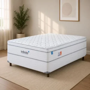 CJ BASE BOX/COLCHAO MOLAS ENSACADAS 158X198X64 SONOS INFINITE