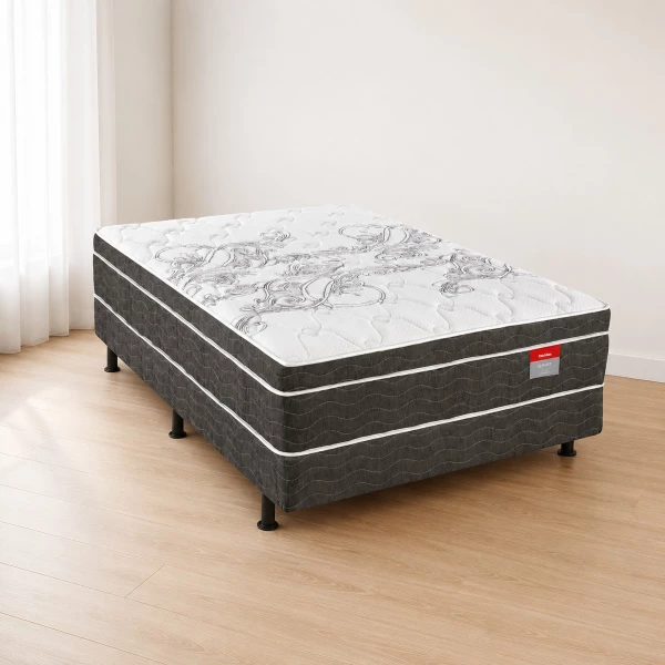 CAMA BOX 138X188X52 RECONFLEX CHARM MOLAS ENSACADAS
