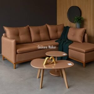 geovane (1) Sofá de Canto com Chaise – Modelo Lyon